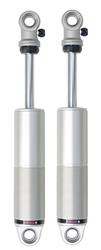 Shocks And Struts, HQ Series, Front, Single Adjustable, Aluminum Body, Clear Anodized. Monotube, 18.60 in Extended, 12.30 in. Collapsed, Pair