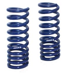 Coil Springs, StreetGrip, Front, Blue Powdercoated, Chevy, Small Block or LS Swap, Pair