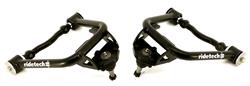 Control Arms, StrongArm, Steel, Black Powdercoated, Chevy 1955-57, Passenger Car, Upper Front, Kit