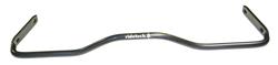 Sway Bar, MUSCLEbar, Solid, Steel, Black Powdercoated, Rear, 7/8 in. Diameter, Chevy, Kit