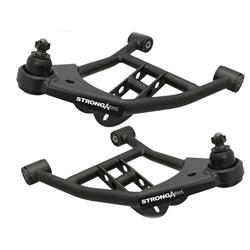 Control Arms, StrongArm, Front Lower, Steel, Black Powdercoated, Chevy, Pontiac, Buick, Oldsmobile, Pair