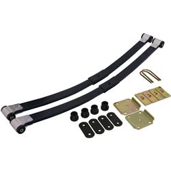 Leaf Spring, Composite, Black, Delrin Bushings, HQ Series Shock, Rear, Chevrolet, Pontiac, Kit