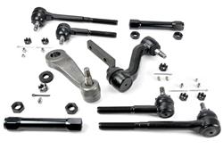 Steering Rebuild Kits, Inner/Outer Tie Rods, Billet Adjuster Sleeves, Pitman/Idler Arms, Models with Manual Steering, Buick, Chevy, Olds, Pontiac, Kit