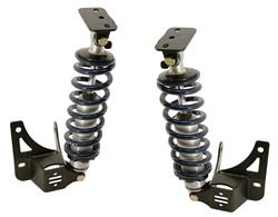 Coilover Kit, HQ, Rear, Black Powdercoated Springs, for Stock Rear-End, Buick, Chevy, GMC, Oldsmobile, Pontiac, Pair