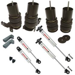 Air Suspension System, CoolRide with HQ Series Shocks, Front and Rear, Chevrolet, Kit