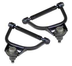 Control Arms, StrongArm, Steel, Black Powdercoated, Chevy 1965-70, Full Size Car, Front Upper, Pair