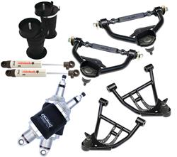 Air Suspension System for 91-96 GM "B" Body. Includes front HQ Series Shockwaves, upper & lower StrongArms,