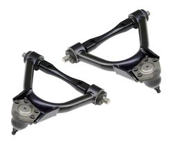 Control Arms, StrongArm, Steel, Black Powdercoated, Chevy, Pickup, Front Upper, Pair