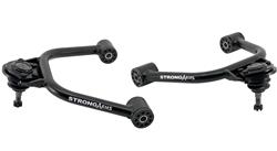 Control Arms, StrongArm, Steel, Black Powdercoated, Chevy, GMC, Pickup, Front Upper, Pair