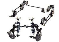 Suspension Handling System, HQ Coil-Over Lowering System, 4 in Front, 6 in Rear, Adjustable, 4WD, Chevy, Kit