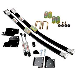 Leaf Spring, Composite, Black, Delrin Bushings, HQ Series Shock, Rear, Ford, Kit