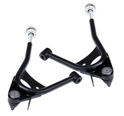 Control Arms, StrongArm Tubular, Steel, Black Powdercoated, Front Lower, Ford, Pair