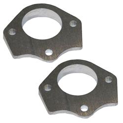 Ball Joint Wedge Plates, 3-Hole, 6 Degree, Shelby Drop, Pair