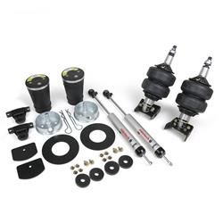 Air Springs, CoolRide System with HQ Series Shocks, Front and Rear, Lowered, Ford, Mercury, Kit