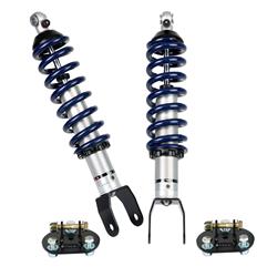 Coilover Shocks, HQ, Front, Adjustable Valving, Blue Coilover Springs, Ram, RWD, Kit