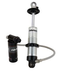 Coilover Shock, TQ, Triple-adjustable, Monotube, Aluminum, Clear Anodized, 8.750 in. Collapsed Length, 11.600 in. Extended Length, Each