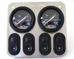 Control Panel, Quad Paddle Switch Type, Pressure Gauge, Each