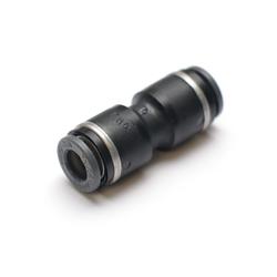 Fitting, Air Line, Splice, Straight, 1/4 in. Line, Plastic, White, Each