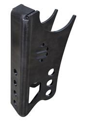 Bracket, 4-link Rear-end Style, Weld-on, Steel, Black, Each