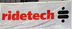 Banner, RideTech, White, 8 ft. x 3 ft., Each