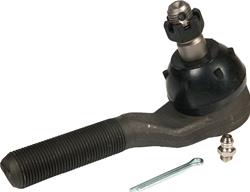 Tie Rod End, E-Coated, Straight, Male, Front Outer, Ford, Mercury, Each