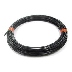 Air Line Tubing, Replacement, 1/8 in. Diameter, Plastic, Black, 25 ft. Length, Each