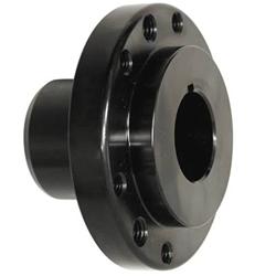 Replacement Hub, Steel, Black Zinc Chromate, Chevy, Small Block, Each