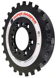 Harmonic Balancer Components, AEM Crank Trigger Shell, 7 in. O.D., 3 Ring, Integrated 24-tooth Reluctor Wheel, Internal Balance, Each
