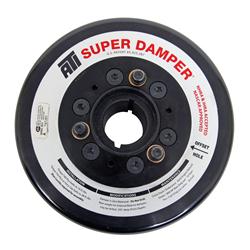 Harmonic Balancer, Standard, Internal Balance, Steel, Black Zinc Chromate, SFI 18.1, Chevy, GMC, Big Block