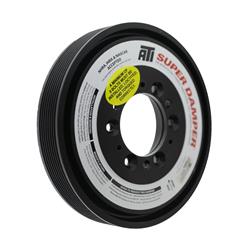 Harmonic Balancer, Shell, Super Damper, Internal Balance, Aluminum, Black, LS, Each