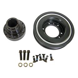 Harmonic Balancer, Standard, Aluminum/Steel, Black, Internal Balance, 6.780 in. Diameter, Chevy, 6.2L, Each