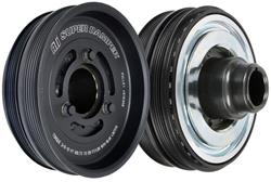 Harmonic Balancer, Super Damper, Internal Balance, Aluminum/Steel, Black, Chevrolet, GMC, L84, L87 L8T, LV3, Each