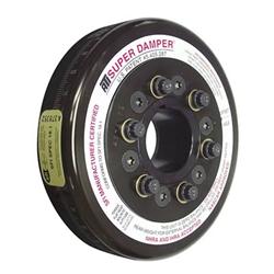 Harmonic Balancer, Super Damper, Internal Balance, Steel, John Deere, Diesel, L6, Each