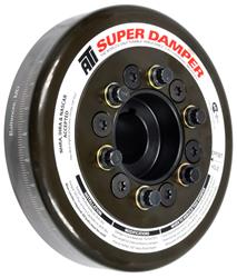 Harmonic Balancer, Super Damper, External Balance, Steel, Elastomer, SFI 18.1, Oliver 6-Cylinder, Each