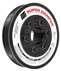 Harmonic Balancer, Super Damper, External Balance, Steel, Chevy/GMC, Duramax Diesel, Each