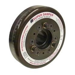 Harmonic Balancer, Super Damper, Steel, Black, 7.074 O.D., Ford, BBF, 429-460, w/Bryant Crankshaft, Each