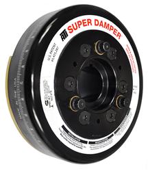 Harmonic Balancer, Super Damper, External Balance, Steel, Black, Chevy, 454, Each