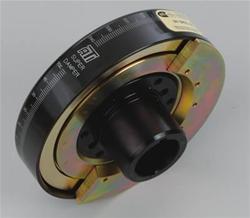 Harmonic Balancer, Super Damper Supercharged Series, External Balance, Dual Keyway, Steel, Black, Chevy, Big Block, Each