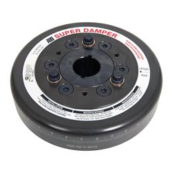 Harmonic Balancer, Standard, Internal Balance, Steel, Black, Buick, Chevy, Pontiac, Chevy Small Block, Each