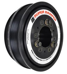 Harmonic Balancer, Super Damper, 8 Groove, 10% Overdrive, Ford 5.0 Liter Coyote, Each