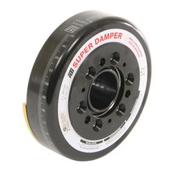 Harmonic Balancer, Super Damper, External Balance, Steel, Black, Buick, 430, 455, V8, Each
