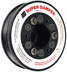 Harmonic Balancer, Serpentine Series, Interrnal Engine Balance, Aluminum, Chrysler, Jeep, 5.7L Hemi, Each