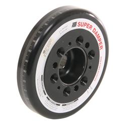 Harmonic Balancer, Super Damper, Internal Balance, Aluminum, Black, for use on Acura®, Honda®, 2.0L, Each