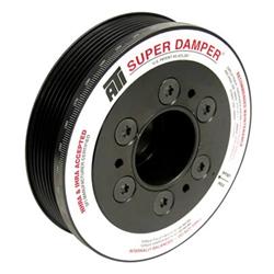 Harmonic Balancer, Super Damper, SFI, 5.5 in., Internal Balance, Aluminum, Scion, Toyota, 2.4L 2AZFE, Each