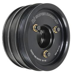 Harmonic Balancer, Super Damper, 5.5 in., Internal Balance, Aluminum, Toyota, Inline 6-Cylinder, Each
