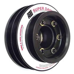 Harmonic Balancer, Super Damper, Internal Balance, Aluminum, Black, for Nissan, 2.6L, R32 GT-R, Each