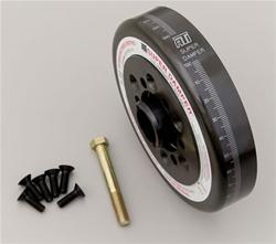 Harmonic Balancer, Super Damper, Supercharged, Internal Balance, Steel, Black, Chevy, Small Block, V8, Each