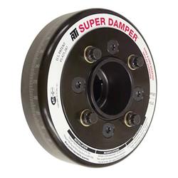 Harmonic Balancer, Super Damper, External Balance, Steel, Black, Ford, 289, 302, 351C, 351W, 351M, 400, Each