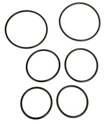 Elastomer Rings, Fits 7 in. Diameter Dampers, 2-Rings, 70 Outer/70 Inner/70 Face Durometer, Kit
