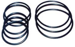 Elastomer Rings, Fits 7 in. Diameter Dampers, 2-Rings, 80 Outer/80 Inner/70 Face Durometer, Kit